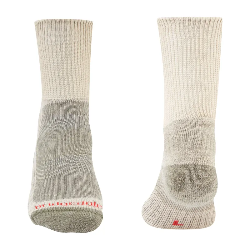 Bridgedale Mens Hike Lightweight Merino Comfort Socks - Natural-1
