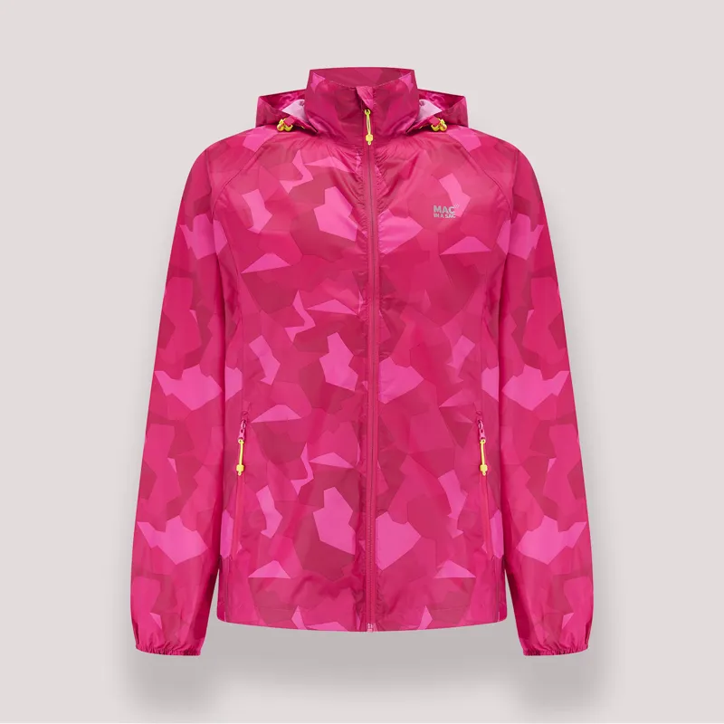 Mac In A Sac Origin 2 Jacket - Pink Camo Tonal Zip