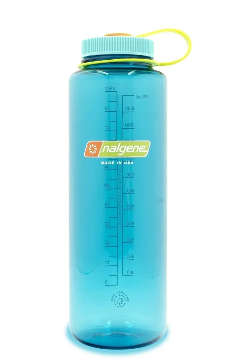 Nalgene Tritan Sustain 1.5 litre Wide Mouth Bottle - Cerulean