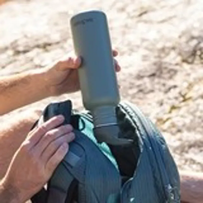 Klean Kanteen Classic Water Bottle with Flip Seal Sport Cap 800ml - Shadow Lime-3