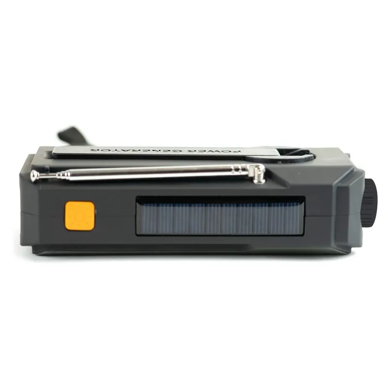 Universal Survival Emergency Hub Radio Powerbank Torch SOS - Wind up Solar Rechargeable-3