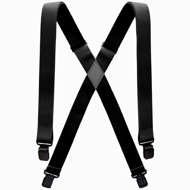 Arcade Suspenders Braces Jessup Black - Adult Size