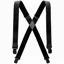 Arcade Suspenders Braces Jessup Black - Adult Size