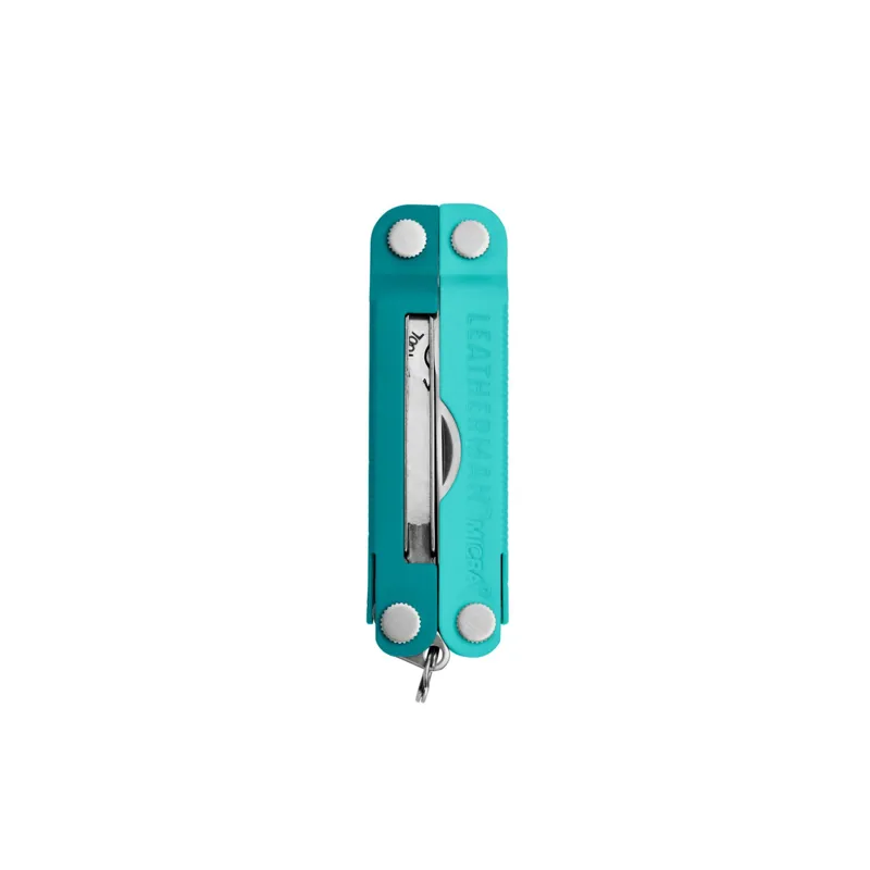 Leatherman Micra EDC Multitool - Parakeet Blue Cyan - 10 Tools-4