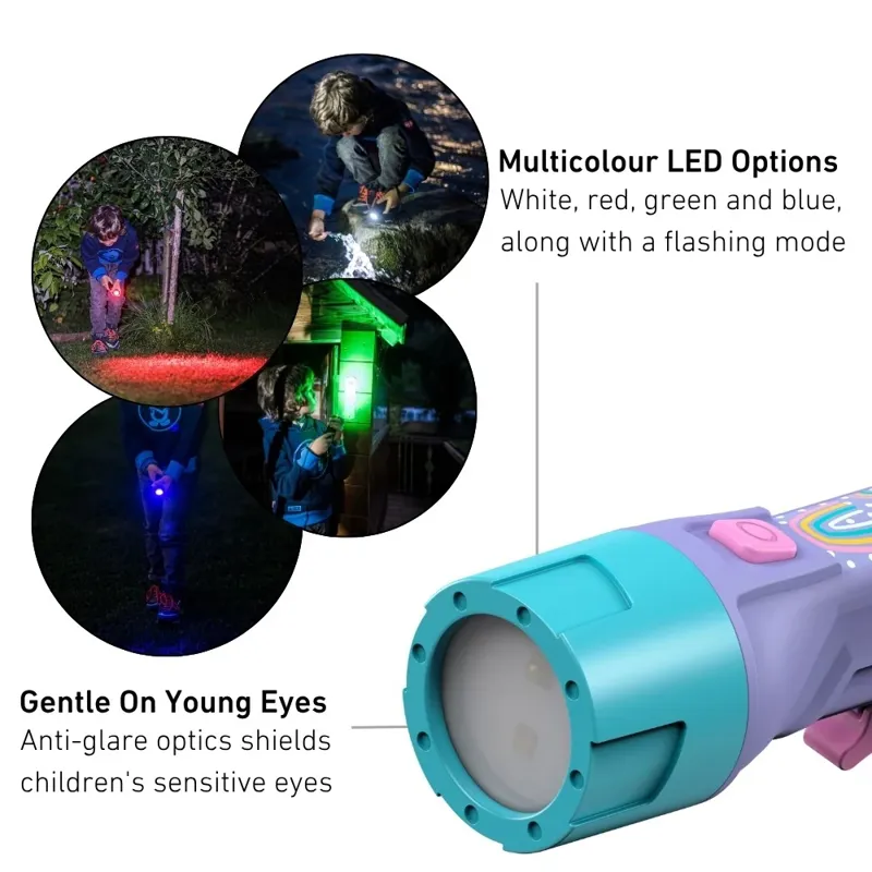 Ledlenser KIDBEAM4 Torch - Purple 70lm-2