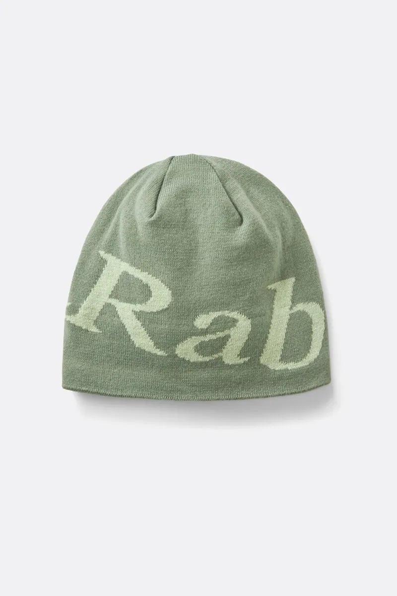 Rab Logo Beanie Dark Fig Green/Fig Green One Size