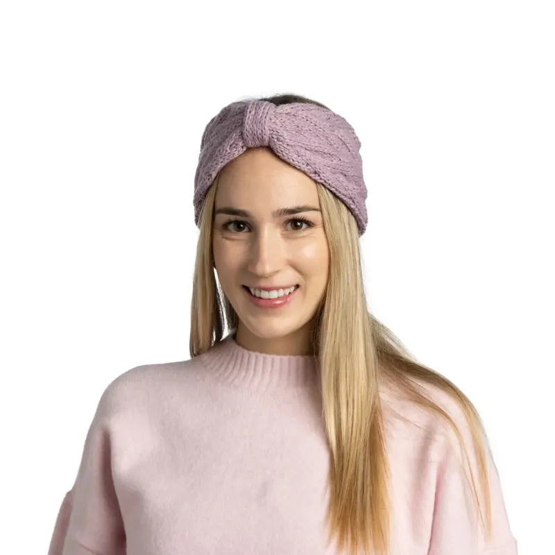 Buff Knitted Headband Caryn Lilac Ice