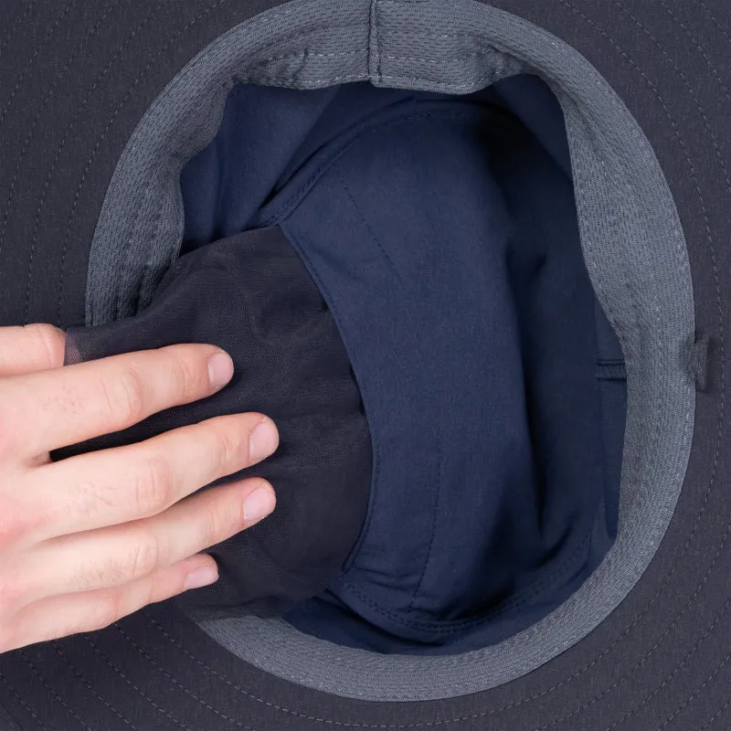 Trekmates Borneo Summer Hat - Light Navy-5