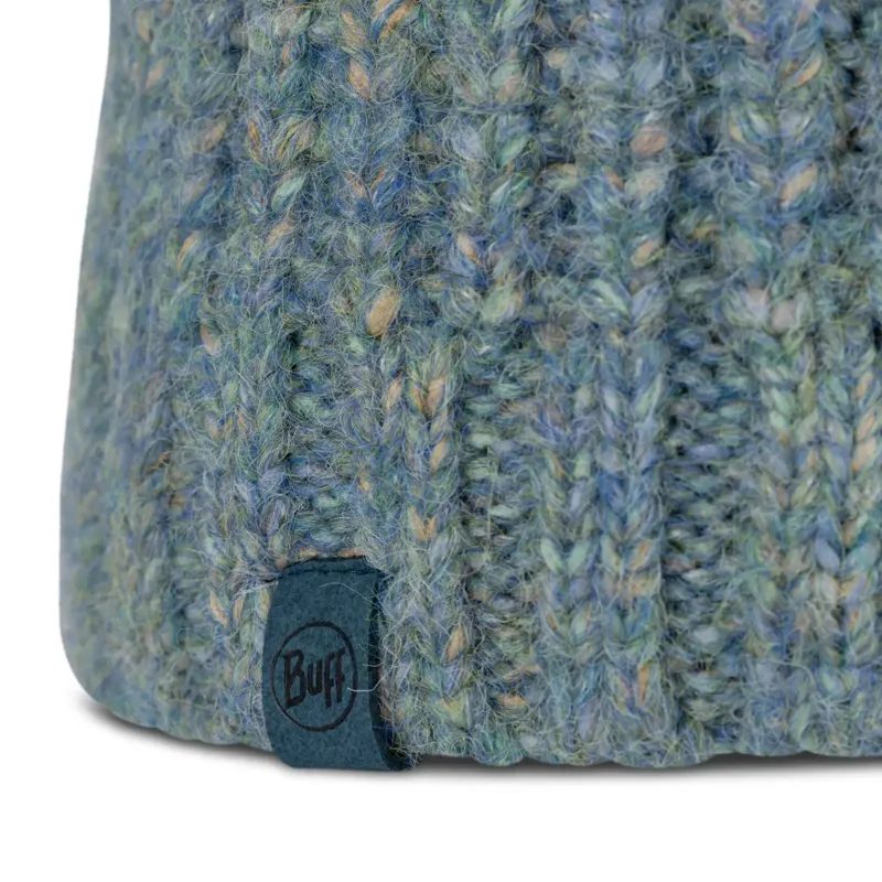 Buff Knitted and Fleece Band Beanie Dalia-2