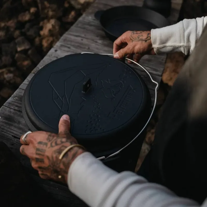 Petromax Dutch Oven FT4.5 - Essential Line Lightweight Cast Iron-8