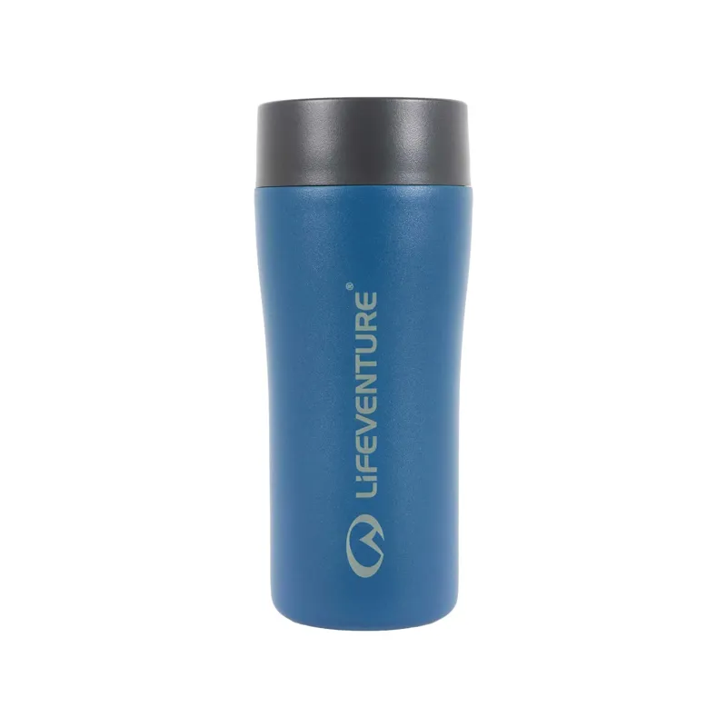 Lifeventure One-Touch Thermal Mug 350ml - Cobalt Blue