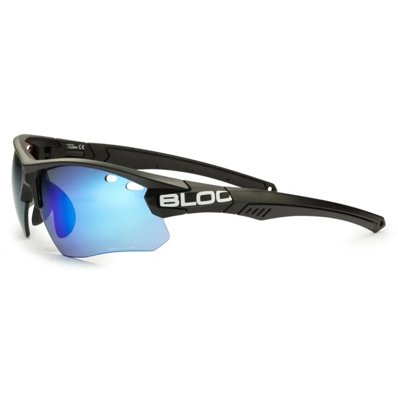 Bloc Titan XB630S Blue Mirror Category 3 Sunglasses