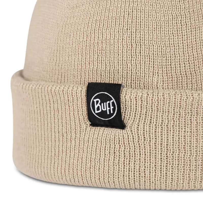 Buff Knitted Beanie Lilon Fisherman B Biscotti-1