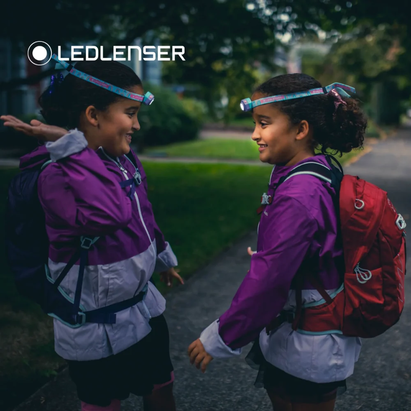 Ledlenser KIDLED2 Headlamp Purple 40lm-10