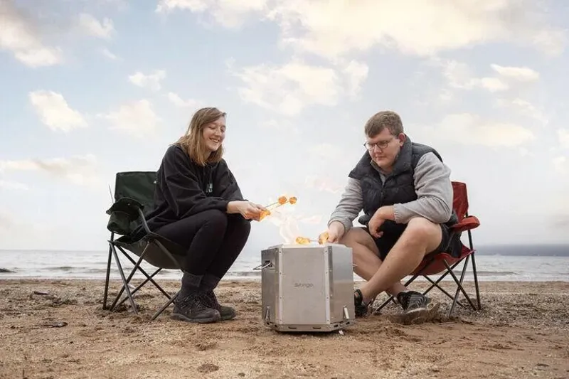 Vango Nomad Collapsible Fire Pit with Carry Bag-4