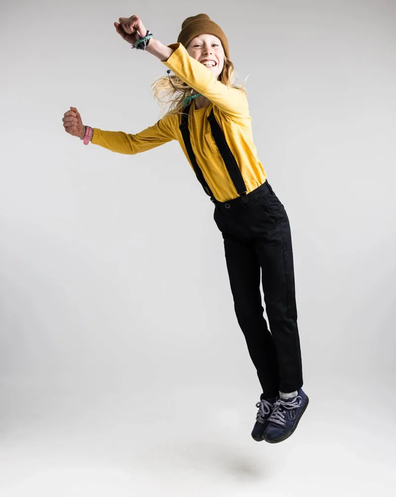 Arcade Youth Suspenders Braces Jessup Black-4