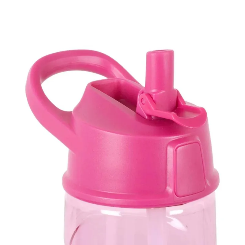 Littlelife Flip Top Water Bottle Pink 550ml-3