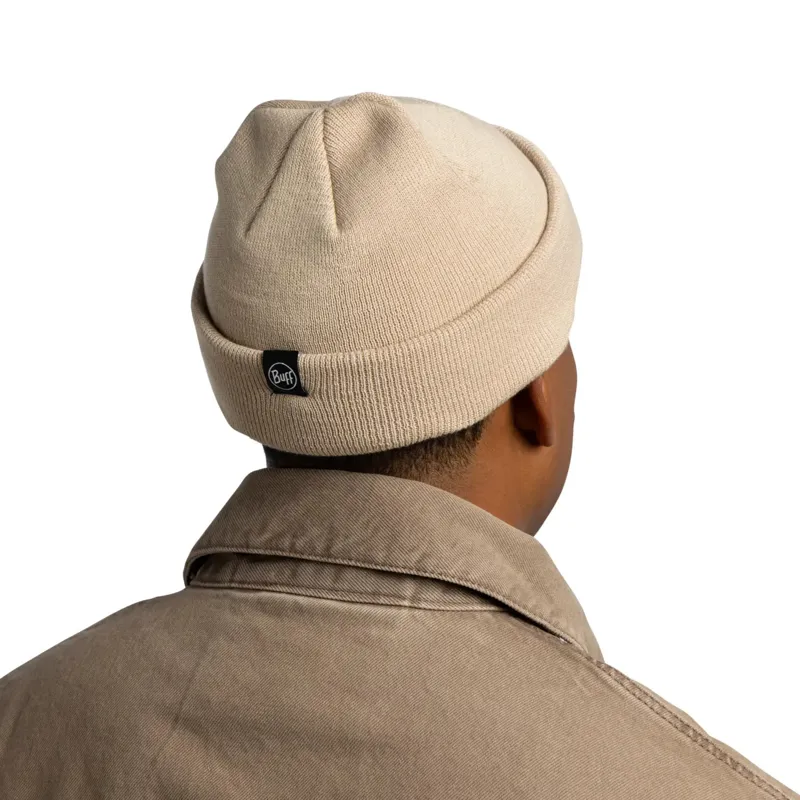 Buff Knitted Beanie Lilon Fisherman B Biscotti-2