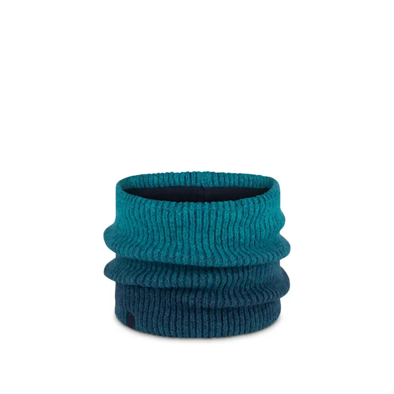 Buff Knitted and Fleece Neck Warmer Marin Blue Ink