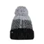 Buff Knitted and Fleece Band Beanie Akna Graphite