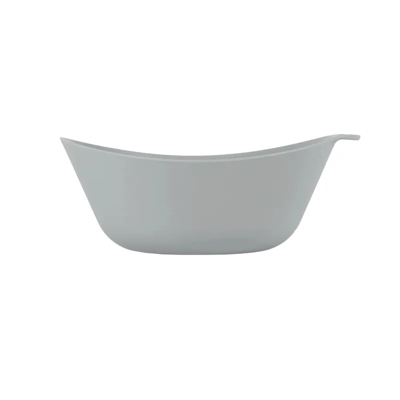 Lifeventure Ellipse Bowl - Light Grey-1