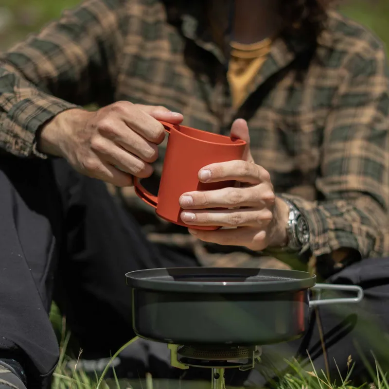 Lifeventure Ellipse Mug - Rust Red-2