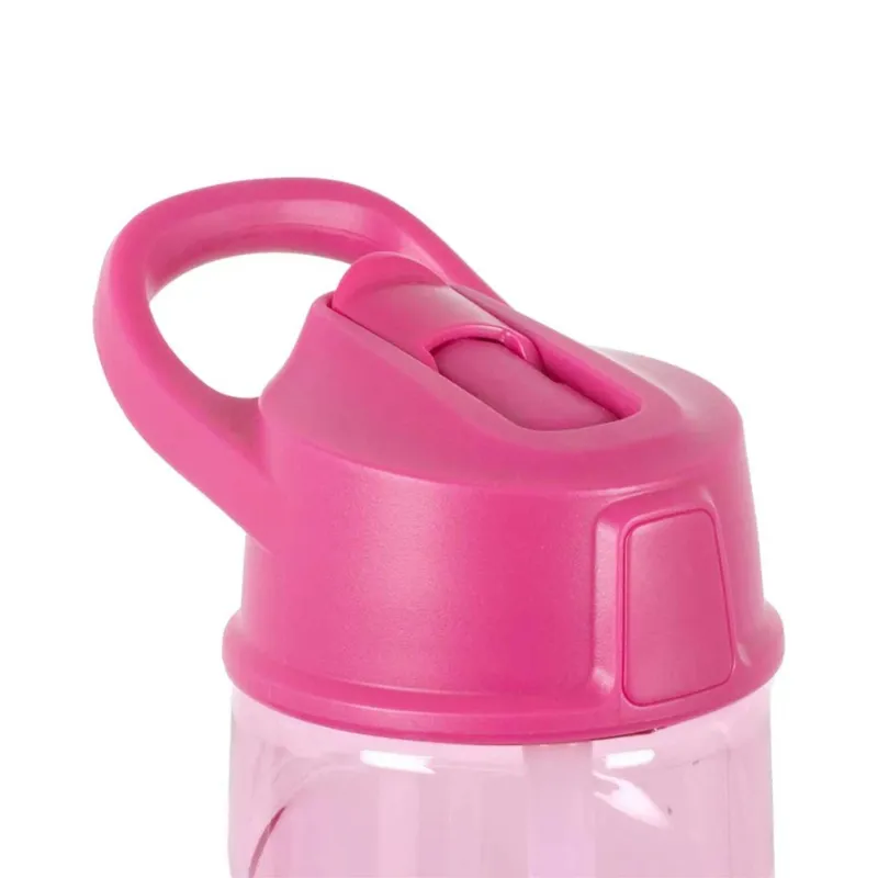 Littlelife Flip Top Water Bottle Pink 550ml-2