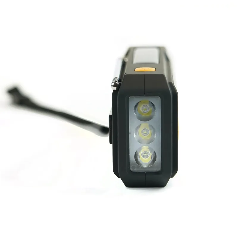 Universal Survival Emergency Hub Radio Powerbank Torch SOS - Wind up Solar Rechargeable-5