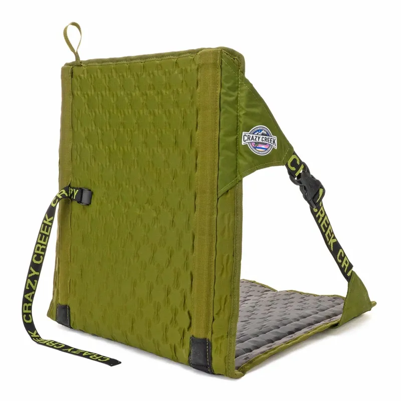 Crazy Creek Hex 2.0 Original Camping Chair - Olive/Slate Grey