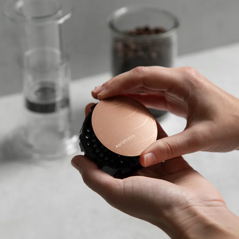 Aeropress Gold Superfine Titanium Coated Stainless Steel Filter-3