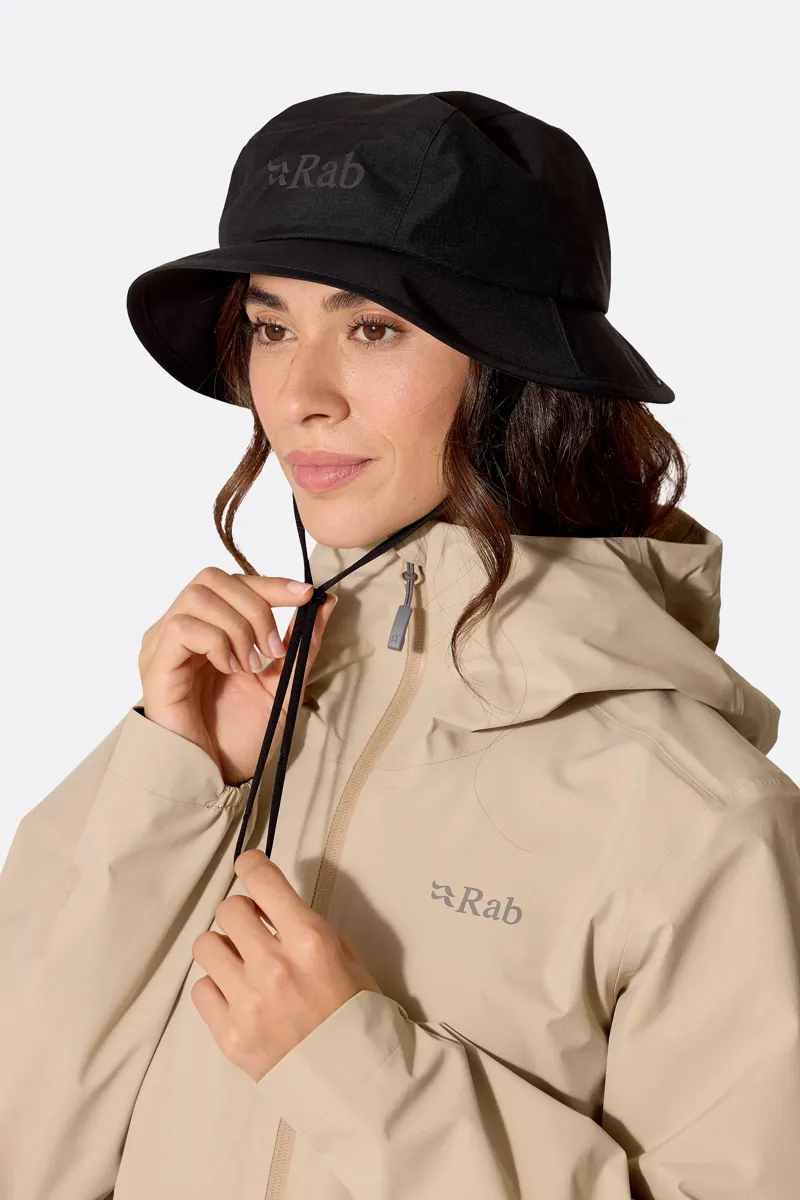 Rab Boonie Shield Waterproof Hat - Black-1