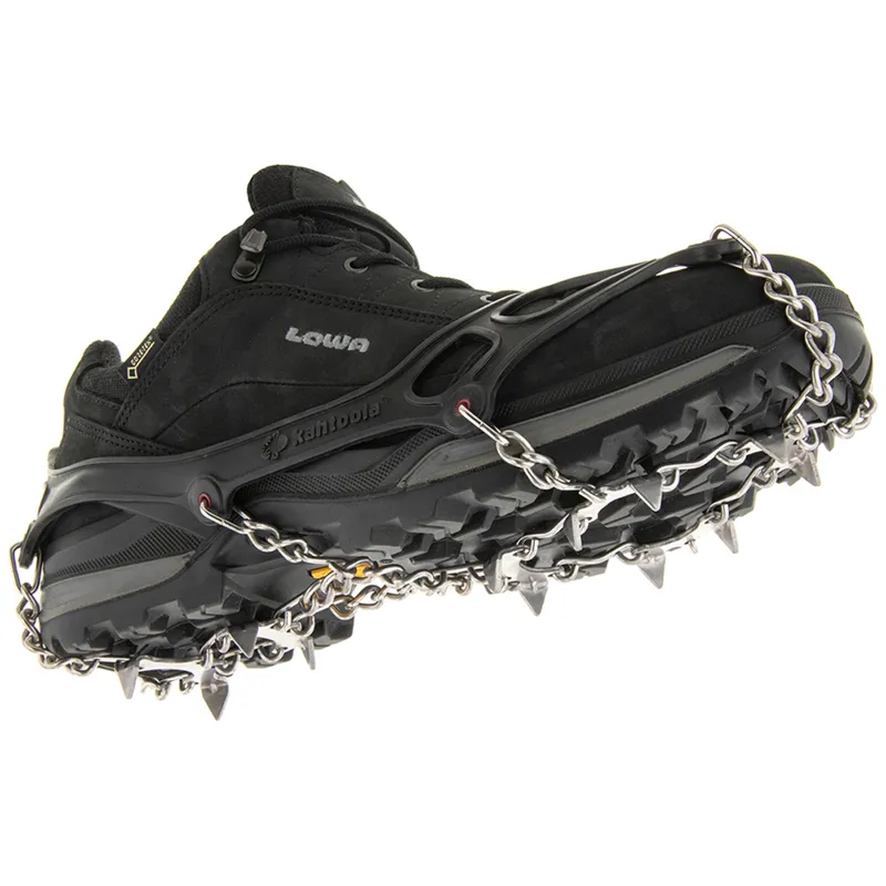 Kahtoola MICROspikes Traction Footwear for Ice Snow - Unisex Adult Black S-XL - Steel Spikes - All-Season Grip-1