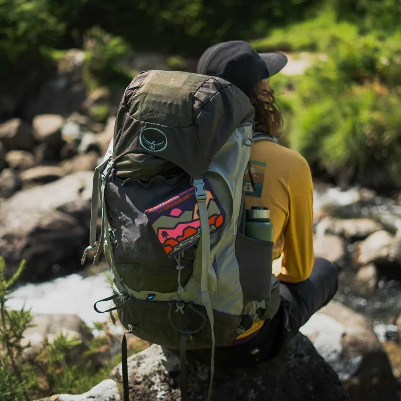 Lifeventure Waterproof Padded Sit Mat - Mountain-5