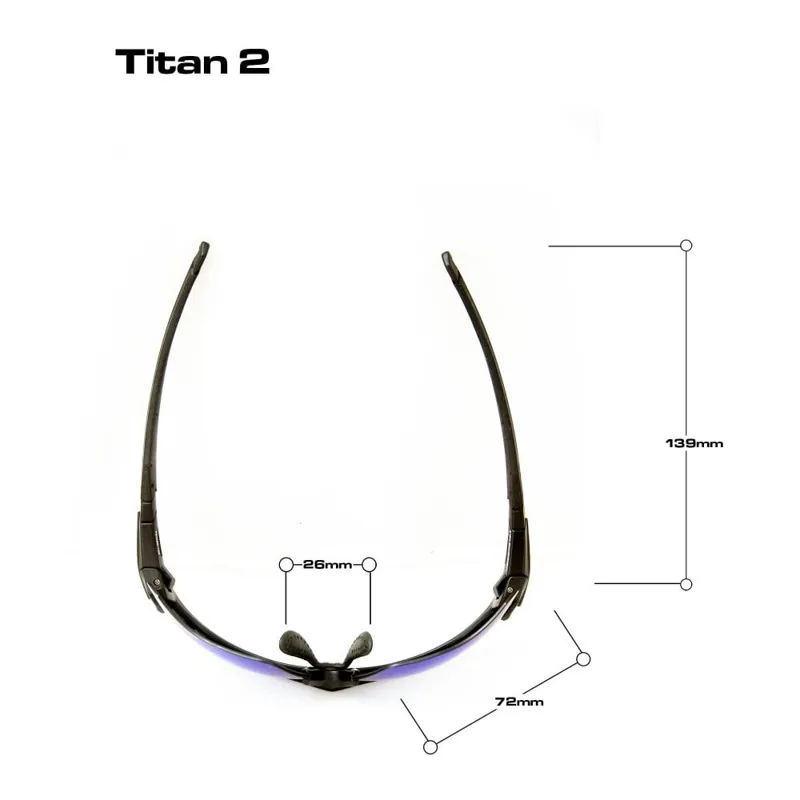 Bloc Titan XR630S Red Mirror Category 3 Sunglasses-2