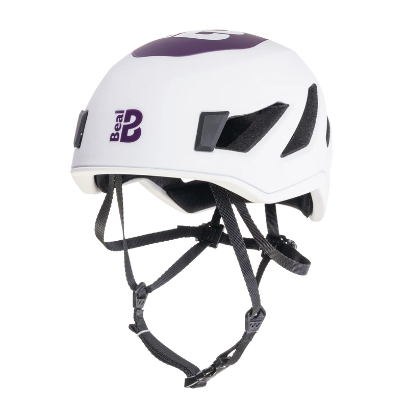 Beal Indy Climbing Helmet One size - White/Purple