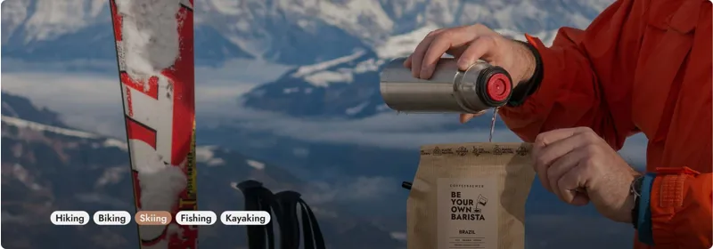 The Brew Company - Ready to use and re-useable Hybrid Coffee Brewer - BRAZIL -3