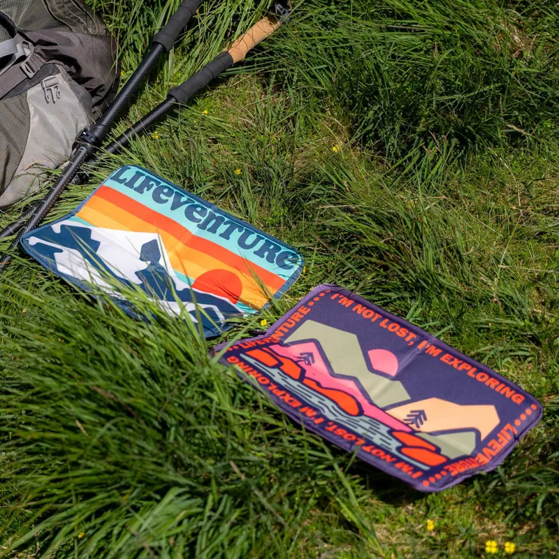 Lifeventure Waterproof Padded Sit Mat - Mountain-3