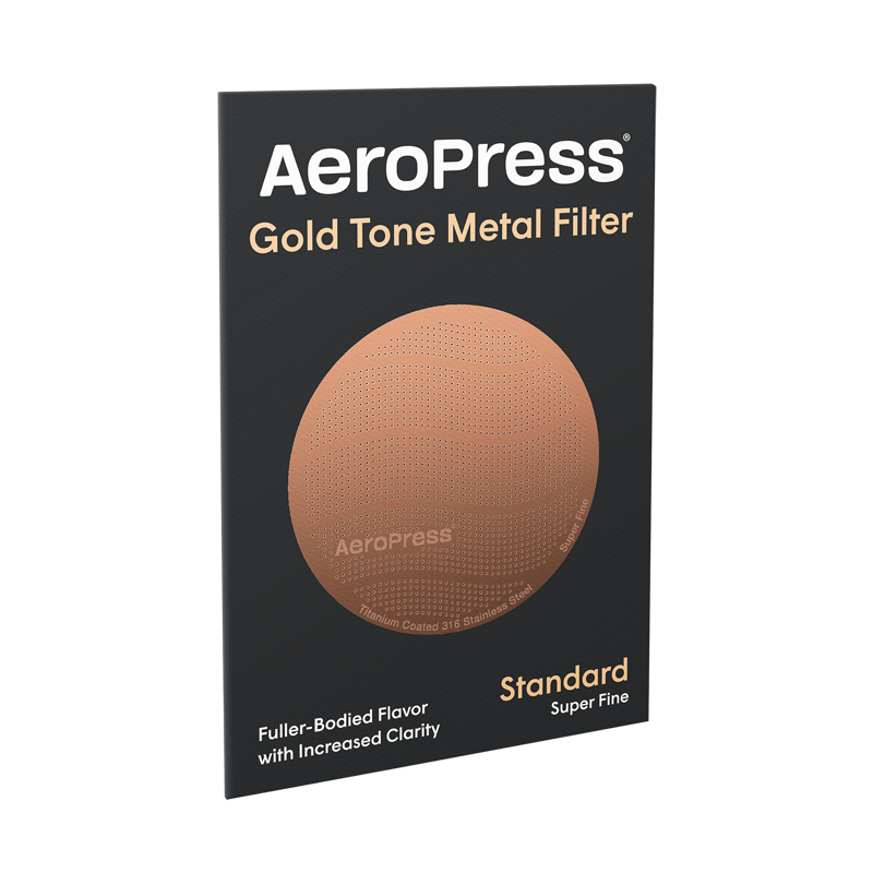 Aeropress Gold Superfine Titanium Coated Stainless Steel Filter-1