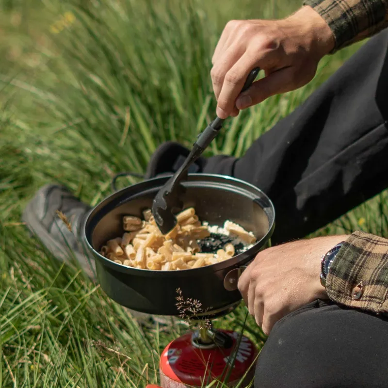 Lifeventure Ellipse 4 Piece Folding Utensil Set with Mesh Storage Bag-7