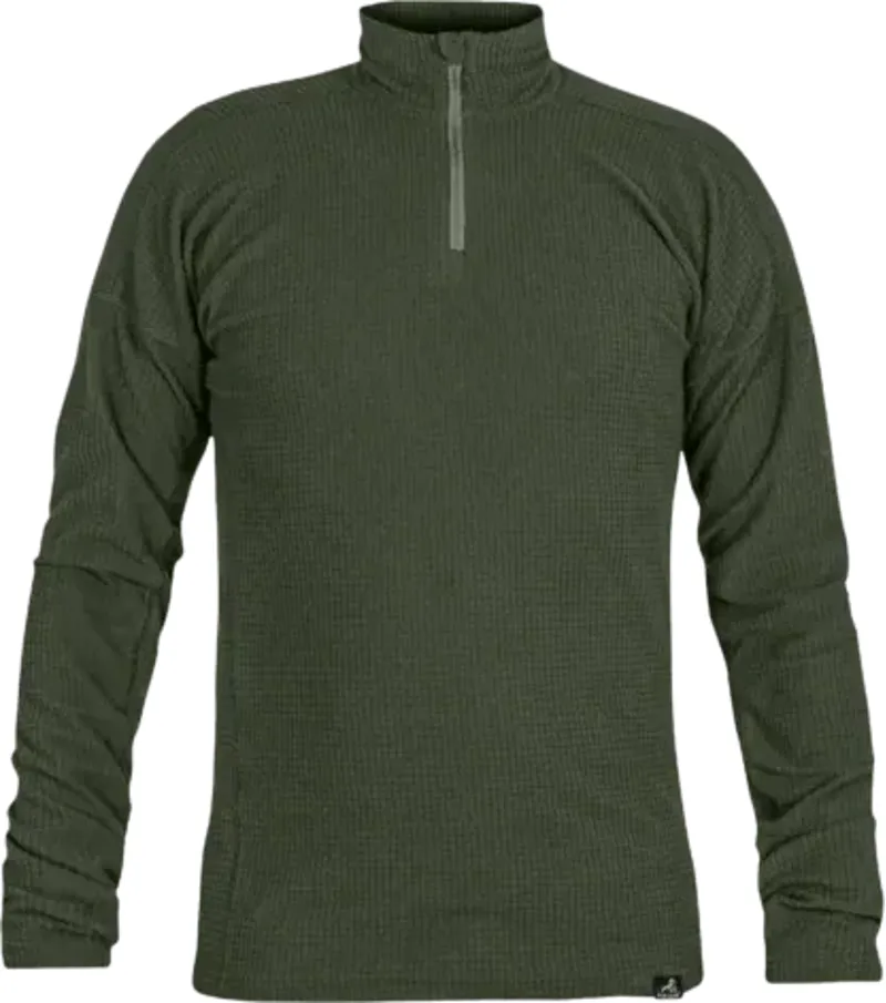 Paramo Mens Grid Technic Athletic Baselayer Moss-1
