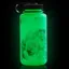Nalgene Special Edition 1 Litre Sustain Wide Mouth Water Bottle - GLO WYLD - Black Crystals
