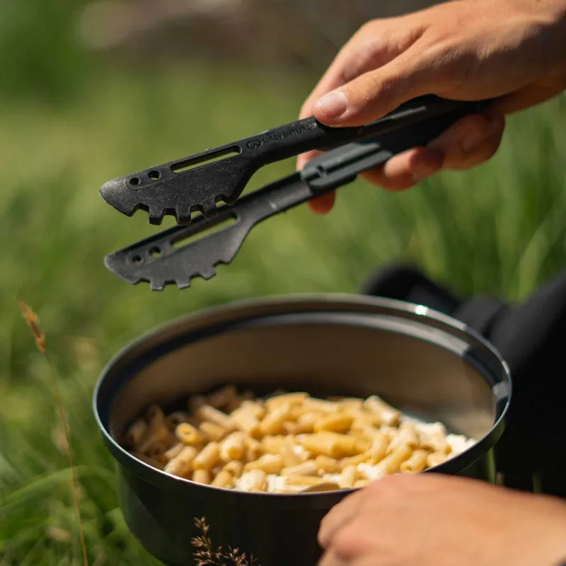 Lifeventure Ellipse 4 Piece Folding Utensil Set with Mesh Storage Bag-6