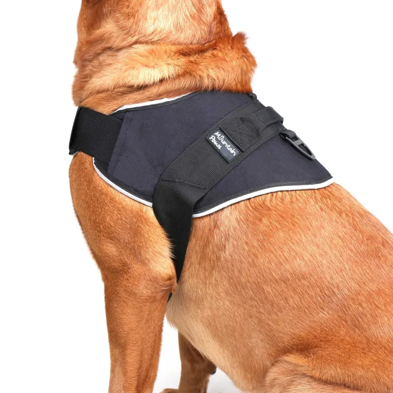 Mountain Paws Extra Tough Dog Harness - Black -3