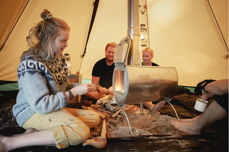 Tentipi Eldfell Pro Tent Wood Burning Stove - For Size 5 Tentipi-3