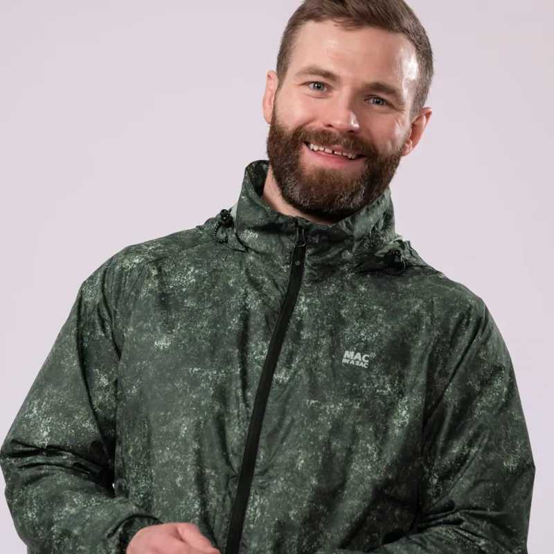 Mac In A Sac Unisex 'Edition' Waterproof Jacket Jacket -  Khaki Etch-2