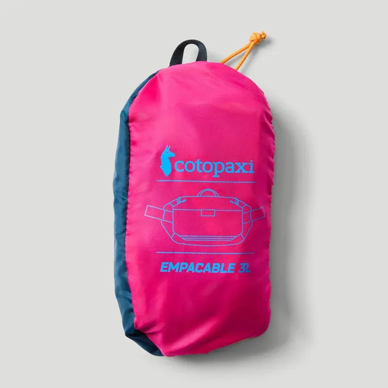 Cotopaxi Empacable 3 Litre Packable Hip Bag and Sling - One of a Kind Del Dia -4