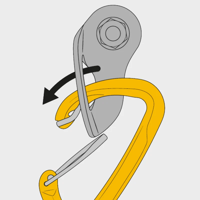 CT Berry Wire Gate Gold  Snapgate Karabiner-1