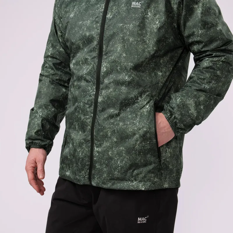 Mac In A Sac Unisex 'Edition' Waterproof Jacket Jacket -  Khaki Etch-3