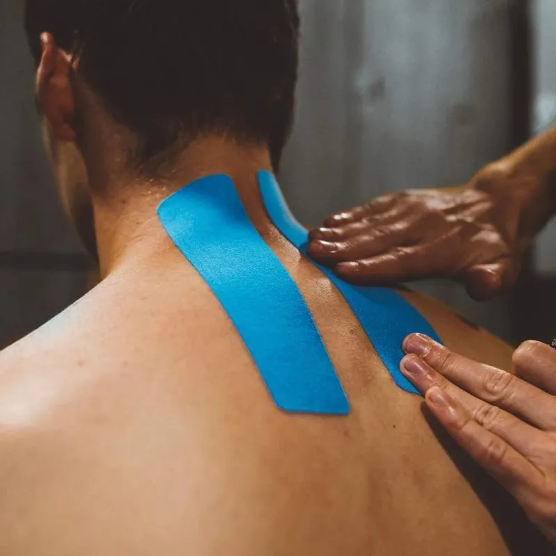 Sport Tape Kinesiology Tape - K Tape 5cm x 5m - Blue-4