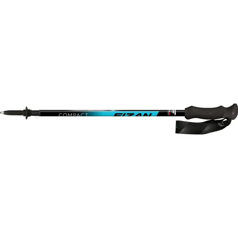 Fizan Compact Trekking Pole - Pair - Ocean Blue